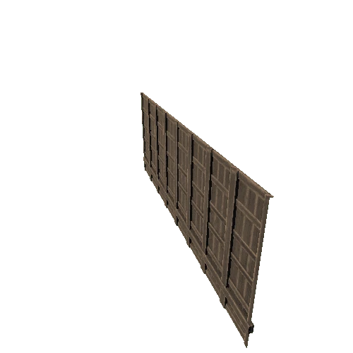 Wooden Wall B Exterior x8